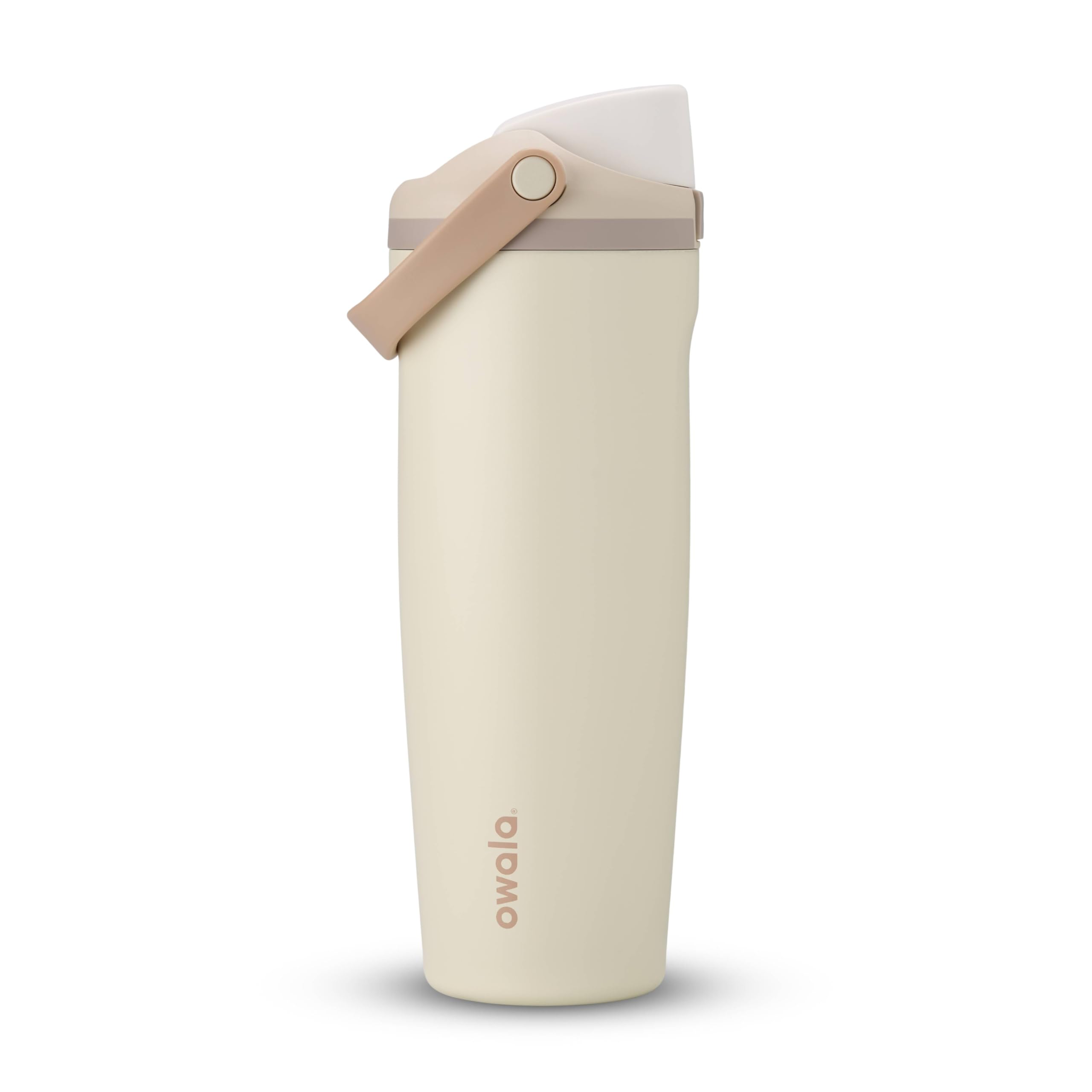 OWL WORKS ウルラ230 オウルワークス　シーバス Owala FreeSip Sway - Stainless Steel - 30-oz. - Tan (Lightly